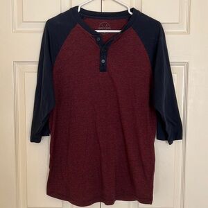 Baseball Tee Size M